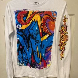 Cool graffiti style t shirt
